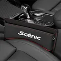 Boîte de rangement pour siège auto en cuir accessoires pour Renault Scenic Grand Scenic 2 3 4