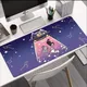 Große Anime Mauspad rosa niedlichen Katze Gaming-Zubehör kawaii Büro Computer Tastatur Mauspad