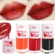 Dauerhafte sexy rote Lippen tönung matt 2 in1 Lip gloss Rouge flüssiger Lippenstift Lippen färben