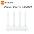 Router originale Xiaomi AX3000T 2.4GHz 5GHz 1.3GHz CPU 2 x2 160MHz WAN LAN LED connessione NFC per