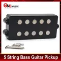 Öffnen Bass Gitarre Pickup 5 String Doppel Coil Humbucker Pickup Keramik Magnet 62MM für Musik Mann