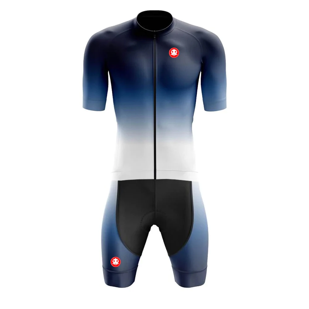 2025 Triathlon-Skinsuit Ropa Ciclismo Herren Radtrikot MTB Bekleidung Herren Privono Poker Afrikaans Bisiklet Clothes Herren