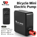 WEST BIKING-Mini pompe à air électrique pour vélo 150PSI affichage de la pression assujetPresta