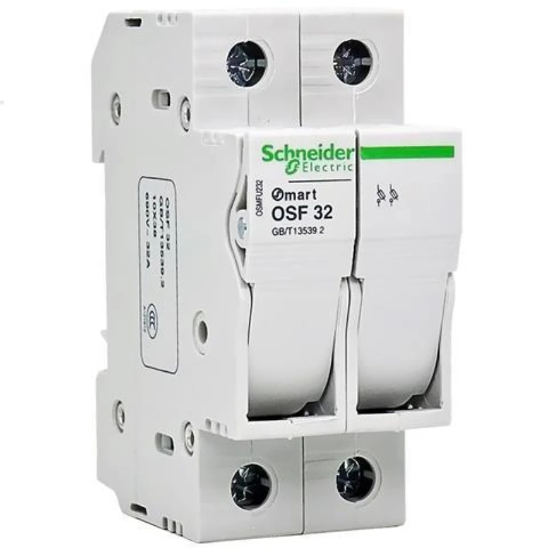 Schneider Sicherungssockel OSMFU232 Mart OSF32 2P 1P 10x38 1A-32A SICHERUNG Original neuer elektrischer Leistungsschalter Image