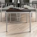 Bush Business Furniture Lobby Reception Tables Wood in Black | 20.1 H x 23.4 W x 23.4 D in | Wayfair AVT124MR