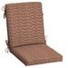 Canora Grey Aljo Outdoor Lounge Chair 5.75" Cushion Polyester | 3.5" H x 20" W x 20" D | Wayfair 4029D09F1E294AB4824F23FC30459F24