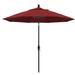 California Umbrella Golden State Series 9' Market Umbrella Metal in Red | Wayfair GSCU908117-SA03