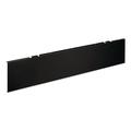 HON Universal Modesty Panel, 50W X 0.13D X 9.63H, Black in Brown | 9.63 H x 38 W x 0.13 D in | Wayfair HONMTUMOD38P