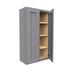 Ready To Ship Cabinets Ready-to-Assemble Standard Wall Cabinet in Gray/White | 42 H x 36 W x 12 D in | Wayfair W3642-GRS
