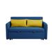 Latitude Run® Marcasia Twin Daybed, Sofa Bed, Couch, sleeper sofa Upholstered/Polyester in Blue | Wayfair 61930D23B71D40C685C0086B830FBC78