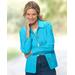 Appleseeds Women's Dennisport Anywhere Jacket - Blue - PXL - Petite