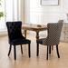 House of Hampton® Classic Velvet Dining Chairs, High-End Tufted Solid Wood Contemporary Velvet Upholstered Dining Chair w/ Wood Legs Nailhead | Wayfair