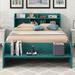 Red Barrel Studio® Full Size Platform Bed w/ 2 Drawers, Storage Headboard & Footboard, Solid Wood | Wayfair E83F4642FE084EC39AAECAEFD3CF7C74