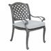 Winston Porter Outdoor Dining Chair w/ Cushion, Sandstorm, Polyester | Wayfair 4F575E84E47E4257B93575B44D857B38