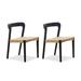 WONERD 29.92"Nut-brown Solid back side ChairSet of 2 | Wayfair Diningchairs20240315TB726217526368WOBlack
