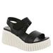 MIA Yuri - Womens 7.5 Black Sandal Medium