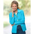 Blair Women's Dennisport Anywhere Jacket - Blue - PL - Petite