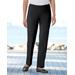 Blair Women's SlimSation® Straight-Leg Pants - Black - 4PS - Petite Short