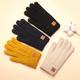 Gants Tricotés À Double Couche Épaissis En Gros Plus Gants Chauds Résistants Au Froid En Velours Gants À Écran Tactile De Couleur Unie Gants Élastiques Courts Pour L'hiver