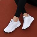 Women's Lightweight Mesh Sneakers, Low Top Lace Up Comfy Cozy Round Toe Casual Walking Shoes, Women's Sport Shoes