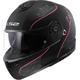 LS2 FF908 Strobe II Lux Casque, noir-rose, taille XL