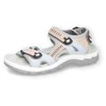 Sandale DOCKERS BY GERLI Gr. 39, bunt (beige multi) Damen Schuhe Sandalen