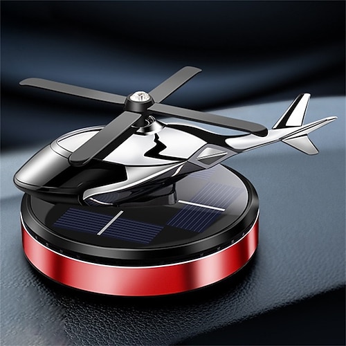 Auto-Solar-Parfüm-Diffusor, Auto-Lufterfrischer, Parfüm, Auto-Hubschrauber-Duft-Ornament, langanhaltende Lichtduft-Dekoration Image