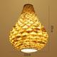 LED Pendant Light Modern Rattan Weaving Pineapple 1-Light Pendant Light 110-240V
