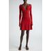 La Mini Robe Pralu Long Sleeve Sweater Dress