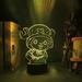 AVEKI-Acrylic 3D Anime Lamp Anime One Light Piece nightlights lamp Lighting for Bedroom Cartoon Comics Lights Home Decor Gift lamp (OP11)FD21566