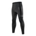 OWSOO Men s Thermal Insulated Cycling Pants for Winter Riding Fleece lined Leggings Warm and Windproof