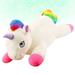 Plush Toy Adorable Doll Pillow Unicorn Shaped Stuffed Plush Toys Unicorn Doll Interactive Toys for Kids Toddlers Children (40cm)