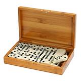 Fun with Friends Double Six Dominoes Set Superior Material Clear and Tinkling Sound