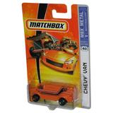 Matchbox MBX Metal (2007) Orange Chevy Van Toy #40