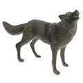 Wolf Figurine Wolf Adornment Wildlife Wolf Ornament Wolf Model Plastic Wolf Toy