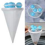 TAKTUK Cleaning Supplies Kitchen Gadgets Washing Machine Float Filter Mesh Bag Hair Filter Hair Remover Cleaning And Decontamination Laundry Ball Laundry Care Ball Tools