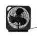 New Style 9 inch Box Indoor Comfort Personal AC Electric Fan 3 Speeds Black