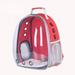 SPGIE Cat Carrying Bag Space Pet Backpack Breathable Portable Transparent Backpack Puppy Dog Transport Carrier Space Capsule Bag Pets(B)