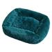 Ttybhh Winter Bed Cushion Promotion Plush Dog Bed Calming Dog Cat Bed Soft and Fluffy Cuddler Pet Cushion Self Warming Puppy Beds Machine Washable Clearance! Navy