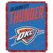 "The Northwest Group Oklahoma City Thunder 46"" x 60"" Headliner Jacquard Throw Blanket"