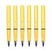 6Pcs Grip Posture Correction Design Pencil without ink Old Undead Pen Metal Pen on Clearance Pens Gel Pens Pilot G2 Pens 0.7 office Supplies Colored Pens