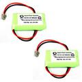 SPS Brand 2.4 V 500 mAh Replacement Battery for Panasonic KX-TGA400 Cordless Phone (2 PACK)