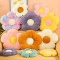 1pc, Flower Pillow, Office Cushion Plush, Cute Doll, Flower Shaped Seating Cushion, Holiday Accessories, Birthday Party Supplies, Christmas Thanksgiving Gifts, Party Favor Supplies