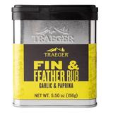 Traeger Grills SPC176 Fin DNF2 and Feather Rub with Garlic Onion & Paprika