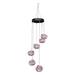 Kayannuo 1PC Charming Wind Chimes Outdoor Hummingbird Water Feeder Wind Chime Shaped Bird feeders for Viewing Hanging Garden Water Feeder for Birds Bird Water Feeder Purple
