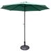 43lbs Patio Market Umbrella Base Heavy Duty Outdoor Stand Cast Iron Umbrella Holder for Garden Beach Classic Round Umbrella Standing Deck Porch