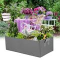 WSBDENLK Rectangular Garden Growing Bag Plants Bags Square Planting Container Fabric Planting Bags Outdoor Clearance Garden Bags To Grow Vegetables