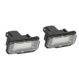 Pair Car License Plate Light LED 12V Fit for Mercedes Benz CClass W203 5Door Station Wagon/Estate C240 C320