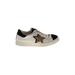 Steve Madden Sneakers: Silver Shoes - Women's Size 8 1/2 - Round Toe