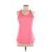 Adidas Active Tank Top: Pink Print Activewear - Women's Size Medium